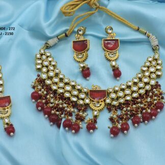 KUNDAN NECKLACE SET