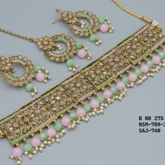 MEHNDI POLISH CHOKER SETS