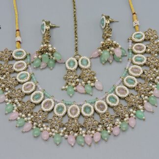 MEHNDI POLISH NECKLACE SETS