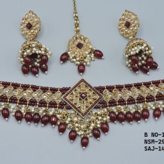 MEHNDI POLISH CHOKER SETS