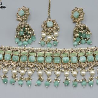 MEHNDI POLISH CHOKER SETS