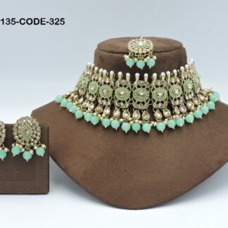 MEHNDI POLISH CHOKER SETS
