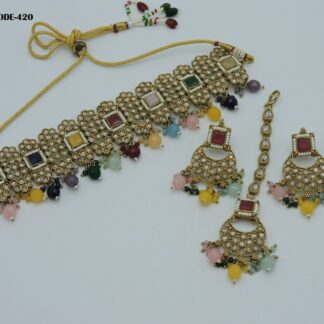 MEHNDI POLISH CHOKER SETS