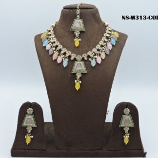 MEHNDI POLISH NECKLACE SETS