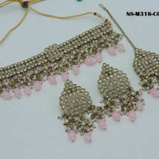 MEHNDI POLISH CHOKER SETS
