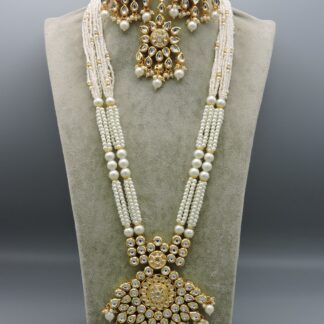 KUNDAN LONG PENDANT SET