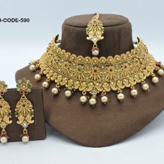 ANTIQUE CHOKER NECKLACE SET