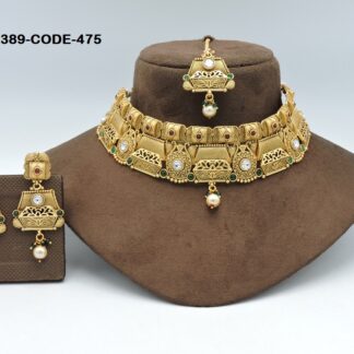 ANTIQUE CHOKER NECKLACE SET