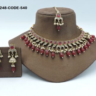 MEHNDI POLISH NECKLACE SETS