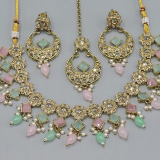 MEHNDI POLISH NECKLACE SETS
