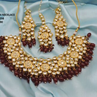 KUNDAN BRIDAL NECKLACE SET