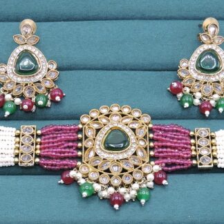 MEHNDI POLISH CHOKER SETS