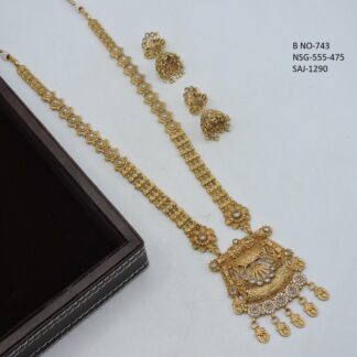 ANTIQUE LONG NECKLACE SET