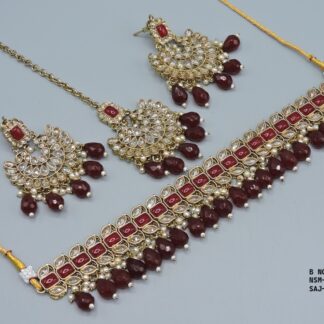 MEHNDI POLISH CHOKER SETS