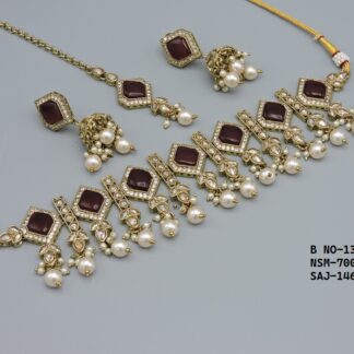 MEHNDI POLISH CHOKER SETS