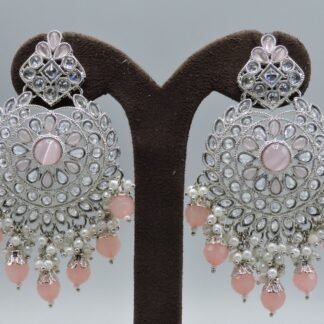 SILVER POLISH REVERSE AD EARRING