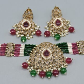 MEHNDI POLISH CHOKER SETS