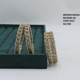 ANTIQUE REVERSE AD HYDRO BANGLES
