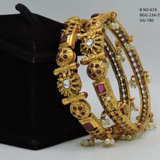 ANTIQUE RAJWADI BANGLES