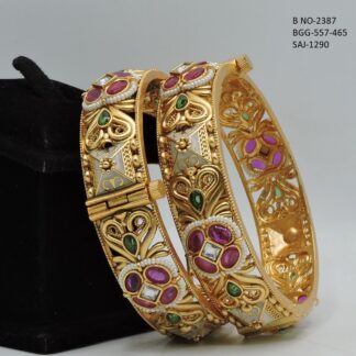 ANTIQUE MINAKARI BANGLES