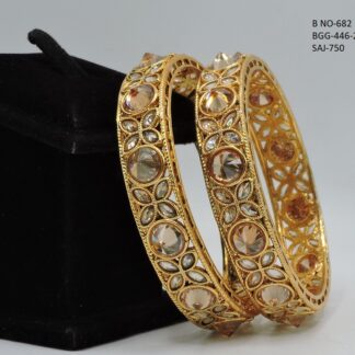 ANTIQUE POLKI BANGLES