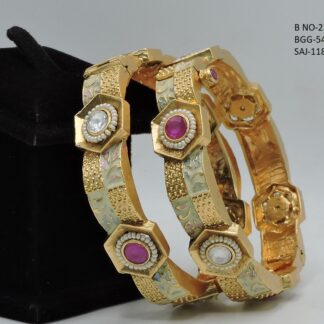 ANTIQUE MINAKARI BANGLES