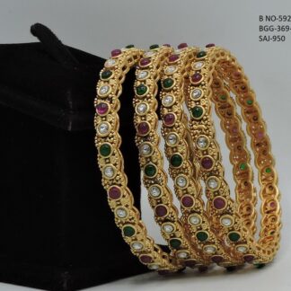 ANTIQUE POLKI BANGLES