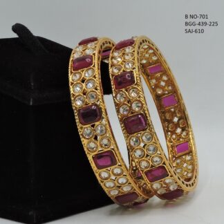 ANTIQUE POLKI BANGLES