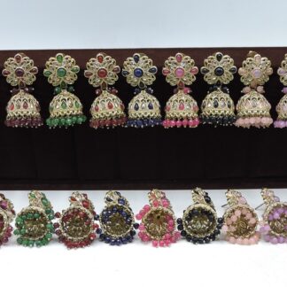 MEHNDI POLISH JHUMKA