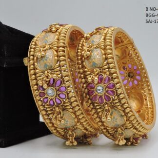 ANTIQUE MINAKARI BANGLES