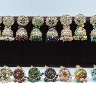 MEHNDI POLISH JHUMKA