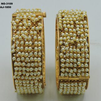 ANTIQUE GOLDEN MOTI BANGLES
