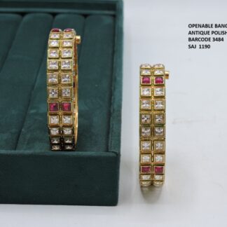 ANTIQUE POLKI BANGLES