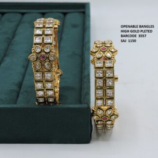 ANTIQUE POLKI BANGLES