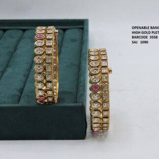 ANTIQUE POLKI BANGLES