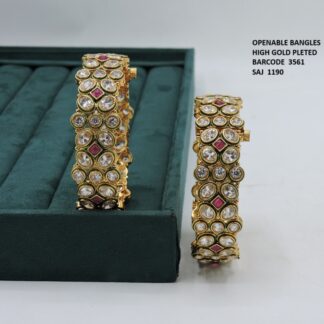 ANTIQUE POLKI BANGLES