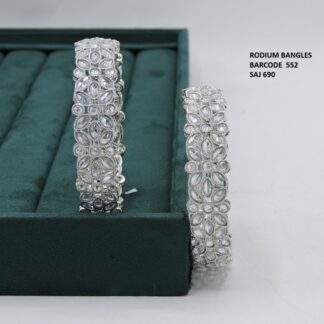 SILVER POLISH BANGLES