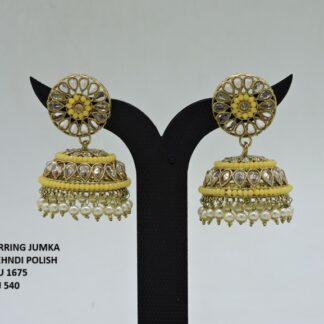 MEHNDI POLISH JHUMKA