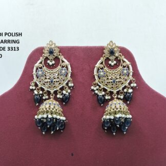 MEHNDI POLISH EARRING