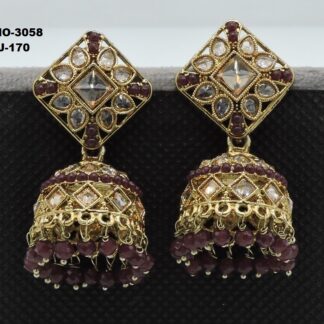MEHNDI POLISH JHUMKA
