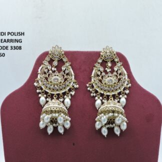 MEHNDI POLISH JHUMKA