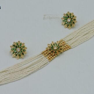 ANTIQUE GOLDEN CHOKER SET