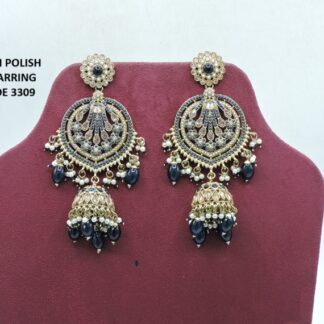 MEHNDI POLISH JHUMKA