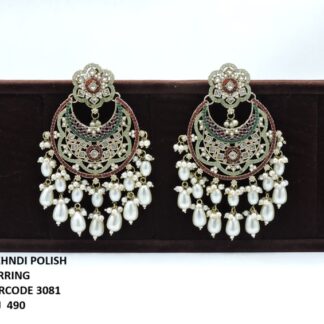 MEHNDI POLISH EARRING