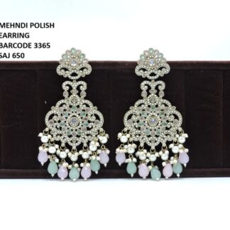 MEHNDI POLISH EARRING