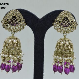 MEHNDI POLISH JHUMKA