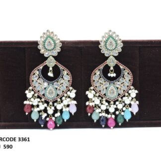 MEHNDI POLISH EARRING