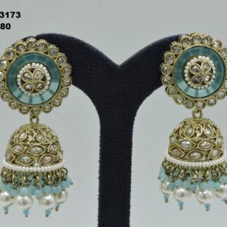 MEHNDI POLISH JHUMKA