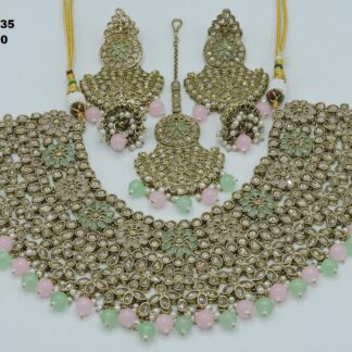 MEHNDI POLISH NACKLACE SET