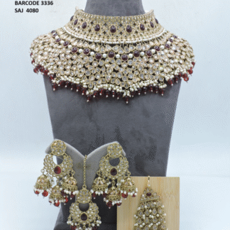 MEHNDI POLISH NACKLACE SET